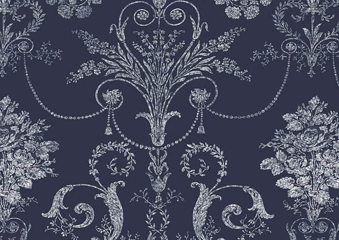 Laura Ashley Josette, Midnight - Twist&Fit Roller Blind - Image 6